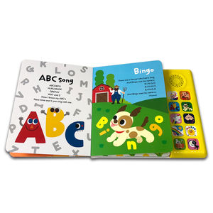 Chansons anglaises de qualité supérieure lisant un <span class=keywords><strong>livre</strong></span> sonore livres d'apprentissage audio pour enfants d'âge préscolaire - Product Image 5