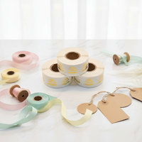 Étiquettes autocollantes personnalisées en vinyle écologique, durables et imperméables pour bouteilles de café, chocolat, thé et aliments