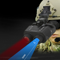 Optique d'observation nocturne infrarouge HD 3D à vision directe avec support de casque pour la conduite nocturne et l'exploration sur le terrain en extérieur