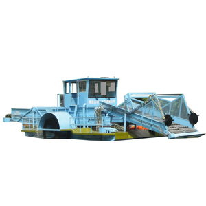 Récolteuse automatique de plantes aquatiques à grande vitesse, bateau flottant <span class=keywords><strong>pour</strong></span> couper les mauvaises herbes <span class=keywords><strong>pour</strong></span> lac, rivière, <span class=keywords><strong>étang</strong></span> - Product Image 5