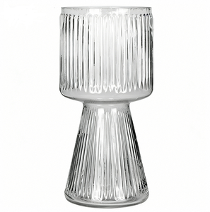 Jarrón de Vidrio Decorativo Soplado a Mano, Florero para Centro de Mesa, Decoración de Interiores para el Hogar, Bodas y Eventos - Product Image 1