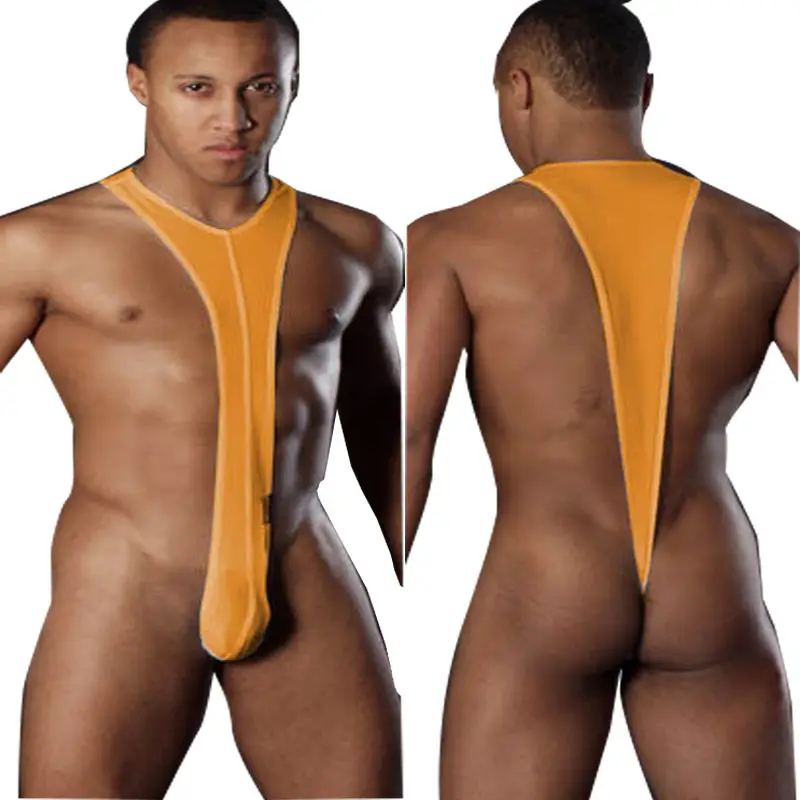 Fabrik Großhandel Mann Dessous Unterwäsche Sexy Slips Homosexuell Großhandel Herren Sexy Sissy Dessous High Cut One-Piece Thong Bodysuit
