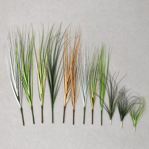 Hierba Artificial de Espárragos, Ramo de Follaje Verde de Barba de Dragón, PVC, Estilo Nórdico, Decoración para Bodas, Paisajismo, Uso en Festivales - Product Image 1