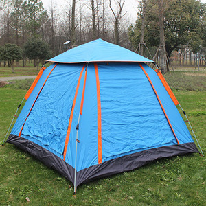 All'aperto completamente automatico Popup a quattro lati tende da campeggio forma quadrata resistente alla pioggia ispessita per 3-4 persone grande per uso spiaggia - Product Image 3