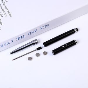 Đa chức năng bốn-in-one kim loại bút bi tùy chỉnh in logo biên giới hồng ngoại laser cảm ứng điện dung tính năng chiếu sáng cho - Product Image 5