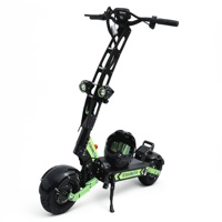En Yeni 60V Geofought R6 Çift Motorlu 11 İnç Arazi Tipi 30Ah 40Ah 60-120km Uzun Menzilli Yetişkin Katlanabilir Elektrikli Scooter NFC Başlatma Özelliğiyle