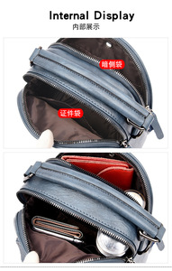 Fashion Custom Women PU Leather Shoulder Bags Waterproof Casual Sports <b>Ladies</b> <b>Backpack</b> - Product Image 6