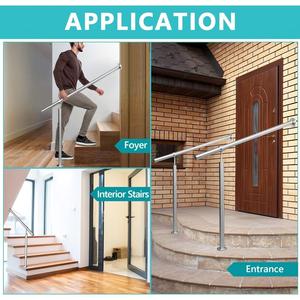 Barandilla <span class=keywords><strong>de</strong></span> Acero Inoxidable Moderna para Exteriores a Precio Económico, para Villa, Balcón, Escalera, <span class=keywords><strong>Entrada</strong></span> - Product Image 3