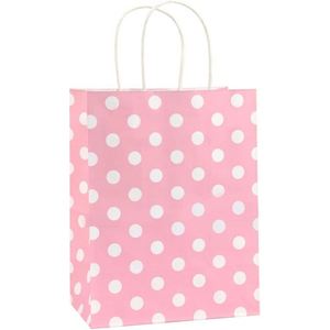 Gift Shopping <b>Bags</b> Paper Kraft Retail Holiday Party <b>Bags</b> with Handles Eco-friendly Durable Premium Portable Packaging Paper <b>Bag</b> - Product Image 1