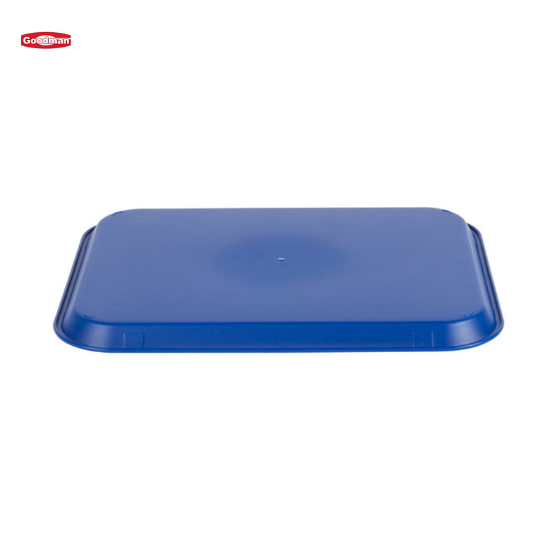 Экологичные пластиковые подносы для официантов в ресторане, для быстрого питания, прямоугольный акриловый поднос для кафетерия