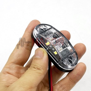 8SMDs LED Auto Voiture Remorque Camion Camion Marqueur Latéral Feux Arrière 12V 24V Jaune <span class=keywords><strong>Orange</strong></span> Blanc Rouge-État Neuf <span class=keywords><strong>Position</strong></span> Arrière - Product Image 5