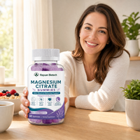 Soutien Métabolique pour Femmes, Hommes et Personnes Âgées : Gommes Naturelles au Citrate de Magnésium Certifiées GMP pour le Bien-être Général