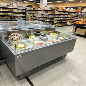 <span class=keywords><strong>Vitrine</strong></span> Réfrigérée Commerciale <span class=keywords><strong>pour</strong></span> Supermarché, Présentoir Réfrigéré <span class=keywords><strong>pour</strong></span> Pâtisseries et Gâteaux, Modèle à Brancher - Product Image 5