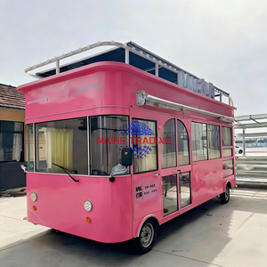 China Factory Popular Mobile Food Cart Stainless Steel <b>Vending</b> Food Trailer For Sale - Product Image 3