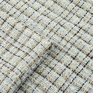 Tissu Tweed Multicolore 100% Polyester en Stock, Minimum 1 Mètre, pour Vêtements, Canapés, Blazers, Jupes, Costumes, Manteaux Haut de Gamme pour Filles - Product Image 2