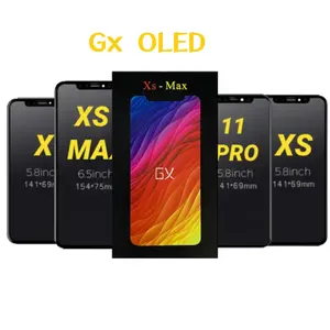 Pemasok Tiongkok GX OLED layar tampilan ponsel untuk iPhone 12 Pro Max
