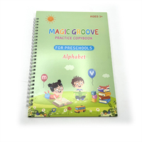 Impression de livres brochés personnalisés pour les écoles maternelles, cahiers d'exercices, livres d'apprentissage pour enfants en couleur, cahiers de pratique à rainures magiques