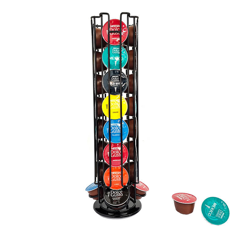 Portacafé Dolcegusto 32 piezas negro