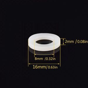 Miếng Đệm Cao Su Silicon Phẳng Màu Trong Suốt Cấp Thực Phẩm - Product Image 3