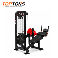 Machine à flexions de cuisses à charge sélective TOPTONS, équipement de fitness commercial pour la musculation des ischio-jambiers, directement de l'usine