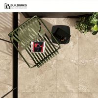 Tuiles d'escalier en porcelaine pour l'extérieur avec nez pour la décoration d'escalier Carreaux de porcelaine pour l'extérieur