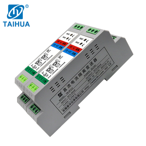 Isolateur de signal PT100 RTD monté sur rail DIN 35 mm, transmetteur de température, sortie analogique 4-20 mA, automatisation industrielle Taihua TB-R - Product Image 6