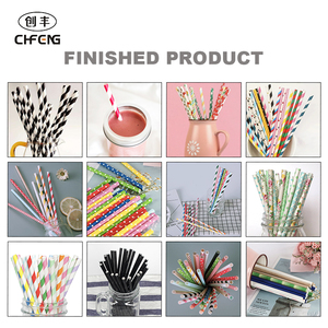 325 - 350 chiếc/PHÚT. 8 máy cắt tự động splicer giấy sinh thái thân thiện phân hủy sinh học uống giấy rơm Máy làm - Product Image 2