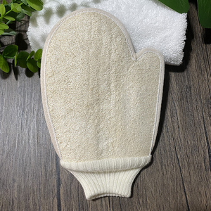 Meilleure vente en gros de super qualité gant de bain confortable éponge à récurer serviette double face luffa gants exfoliants pour le corps - Product Image 5
