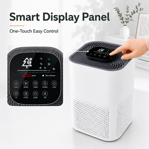 Purificador de Aire Doméstico con Filtro HEPA 11 99.9% y Aniones, con Fotocatalizador UV para Mascotas y Humo, el Más Vendido - Product Image 4