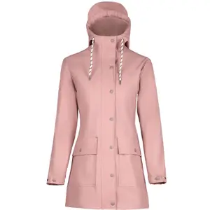custom PU raincoat stylish for lady rain jacket for adults affordable rain coat long horse riding rain gear outdoor rainwear