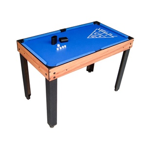 10 ב 1 משחק רב שולחן משחק לוח משולב משחק לוח שחמט פוקר באולינג - Product Image 3