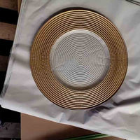 Europese antieke gouden holle frame zwarte dinerbord elegante bruiloft feesttafel decoratie schaal