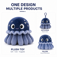 Jouet en peluche violet personnalisé directement de l'usine, en coton PP, tissu super doux - OEM/ODM pour marques à marque privée, commandes en gros