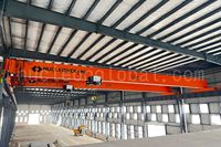 Pont roulant monopoutre chinois haute stabilité 10, 20, 30 tonnes avec moteur et pompe pour usine et atelier