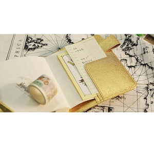A6 Vàng Vải PU Leather Chữ Thập Mẫu Đáng Yêu Cuốn Sách Bìa Cho <span class=keywords><strong>Notepad</strong></span> - Product Image 4