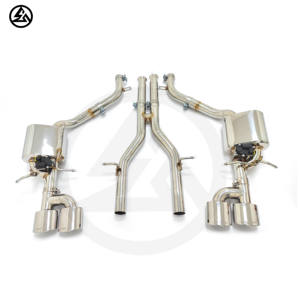 Выхлопная труба CSZ из нержавеющей стали для <span class=keywords><strong>Mercedes</strong></span> Benz W204 C300 C350 2009-2014 глушитель пульт дистанционного управления Amg выхлопные наконечники - Product Image 2