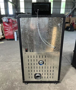 Estufas de pellets de doble propósito de 12 KW para casas, estufa de leña de combustible múltiple para interiores, estufa de diseño moderno de combustible de madera - Product Image 4