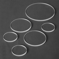 Revêtement AR personnalisé de fenêtre en verre saphir pour système de vision industrielle