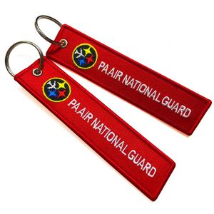 2025 New Arrivals <b>Customized</b> Metal Keychain Fabric Patch <b>Key</b> Ring With Woven Label Embroidery Cartoon Keytags for Gift - Product Image 2