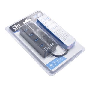 Tooya A07 Mini Xách Tay <span class=keywords><strong>4</strong></span> Cổng <span class=keywords><strong>USB</strong></span> 3.0 <span class=keywords><strong>Hub</strong></span> <span class=keywords><strong>USB</strong></span> <span class=keywords><strong>Hub</strong></span> Extender Splitter Docking Station Phổ Máy Tính Xách Tay Docking Station - Product Image 6