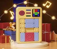 Puzzles de diapositives électroniques super huarongroad défi d'enseignement jeu de puzzle intelligent pensée éducative mise au point formation enfants jouets
