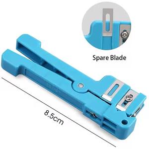 Herramienta de Pelado de Tubos Metálicos de Alta Precisión Lenew FTTH para Uso en Interiores, Mango Ergonómico Antideslizante para Cables de <span class=keywords><strong>Fibra</strong></span> Óptica - Product Image 2