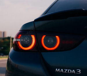 Ensemble de feux arrière à LED pour <span class=keywords><strong>Mazda</strong></span> <span class=keywords><strong>3</strong></span> Axela 2020-<span class=keywords><strong>2022</strong></span> Feux clignotants dynamiques Accessoires de voiture 6500K Couleur 100W - Product Image 2
