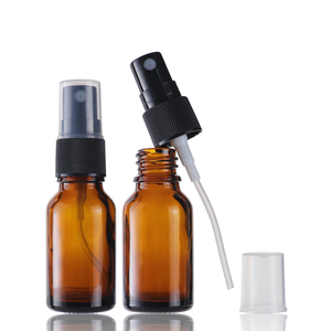 Good Price <strong>15</strong> <strong>ml</strong> Amber Glass <strong>Bottle</strong> with Plastic Mist Spray for Perfume - Product Image 5