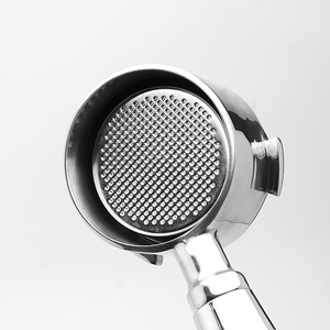 Tazón de polvo con mango para máquina de café expreso, tazón de polvo, tazón ciego de limpieza, accesorio de filtro de extracción de café simple/<span class=keywords><strong>doble</strong></span> - Product Image 2