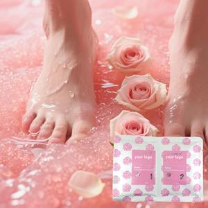 Kit <span class=keywords><strong>Spa</strong></span> Gelée : Cristaux de Sel Hydratants pour Pédicure, Bain de Pieds, Nettoyage des Cuticules et des Callosités, Gel Pédicure - Product Image 1