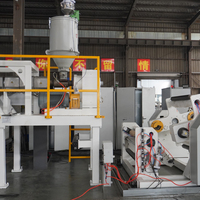 Ligne d'extrusion de film de coulée PVA soluble dans l'eau film blanchisserie degergent capsule faisant la machine
