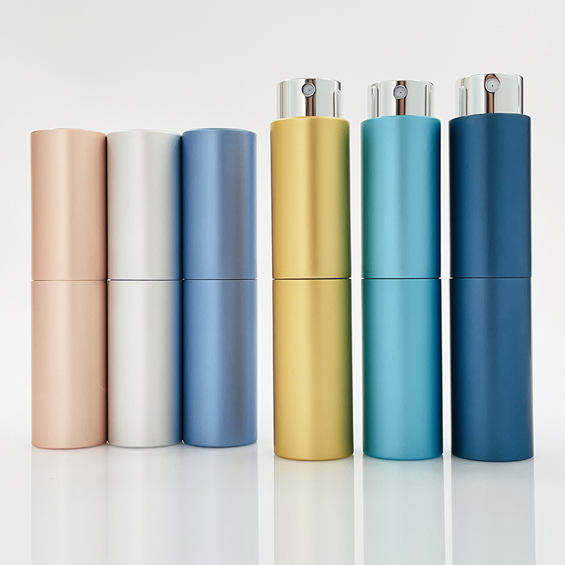 5ml 8ml 15ml 10ml 20ml Empty Sanitizer Portable Metal Refillable Perfume Cosmetic Atomizer