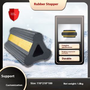 HDPE avion <span class=keywords><strong>cale</strong></span> bord de route pente anti-dérapant coin <span class=keywords><strong>bois</strong></span> positionneur de stationnement en caoutchouc <span class=keywords><strong>voiture</strong></span> arrêt Triangle chaussée de haute qualité - Product Image 4