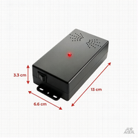 Répulsif Ultrasonique Écologique à Fréquence Variable pour Marmottes et Rats, Portable, à Piles, pour Voitures et Extérieur, en ABS